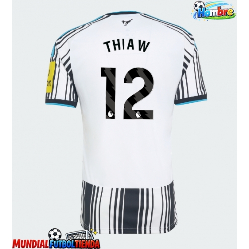 Camiseta Newcastle United Malick Thiaw #12 Primera Equipación Replica 2026-27 mangas cortas